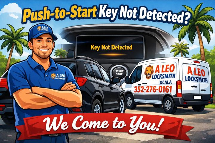 Ocala Push-to-Start Vehicles: What Happens When the Key Isn’t Detected?