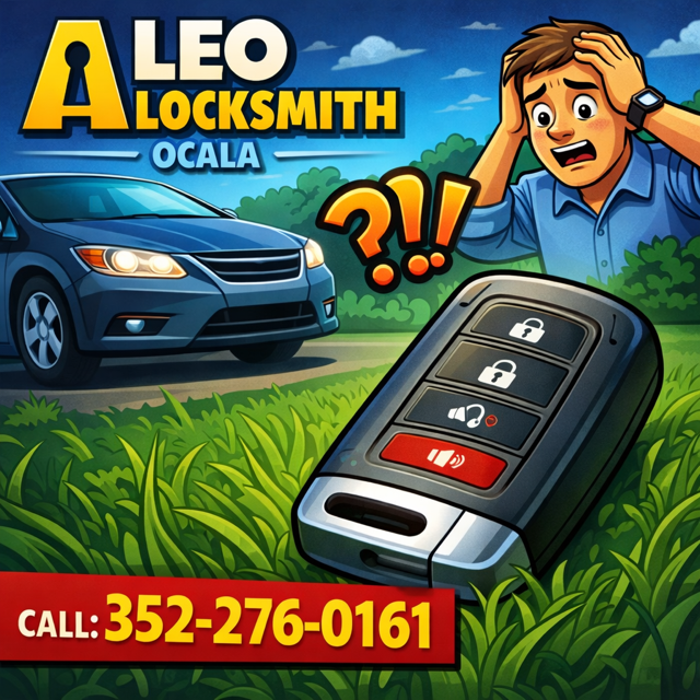 What to Do If You Lose Your Only Car Key in Ocala