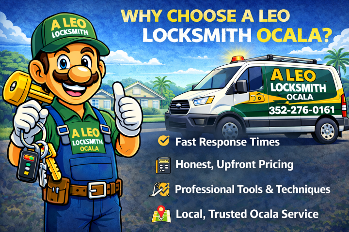 Why Choose A Leo Locksmith Ocala