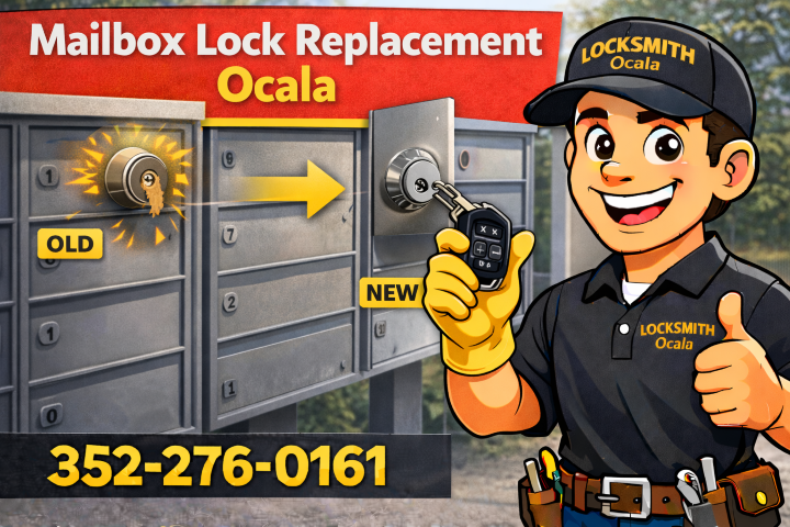 Mailbox Lock Replacement in Ocala