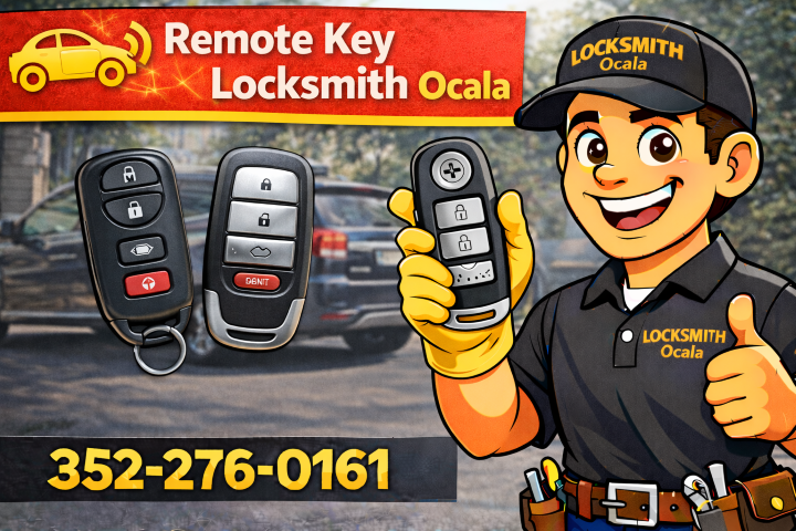 Remote Key Locksmith in Ocala