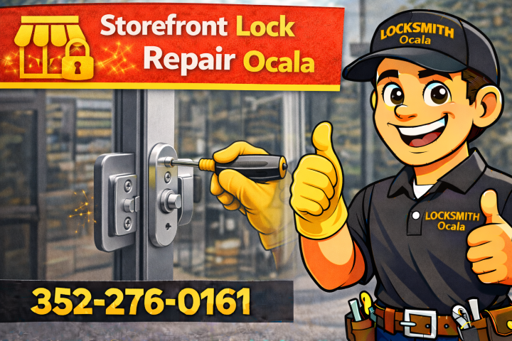 Storefront Lock Repair in Ocala