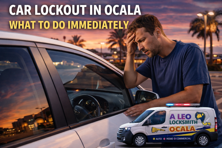 Car Lockout in Ocala: What to Do Immediately