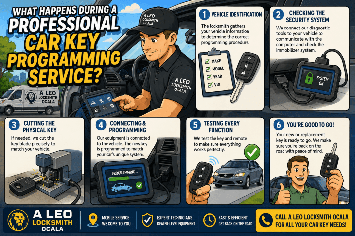 What Happens During a Professional Car Key Programming Service
