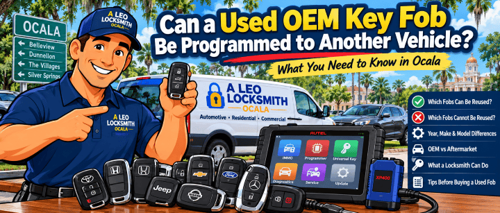 Can a Used OEM Key Fob Be Programmed to Another Vehicle?
